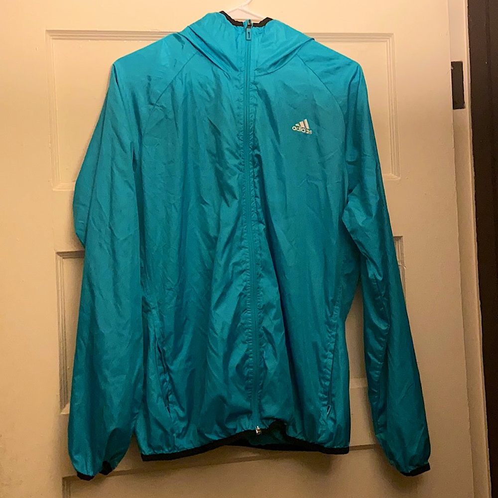 Adidas track jacket L